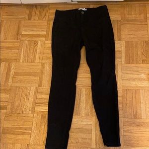 Loft sateen skinny jeans